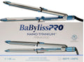 BaBylissPRO

Nano Titanium Prima 3100 Ionic Straightener - BNT3100TUC - Silver-Blue